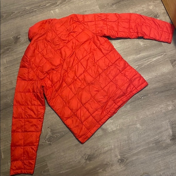 COPY - COPY - COPY - COPY - LL Bean packable quilted orange jacket size XS - Picture 3 of 12